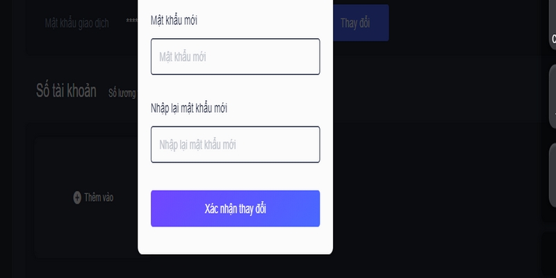 Sau khi xác minh thành công, nhân viên hỗ trợ sẽ hướng dẫn bạn đặt lại mật khẩu